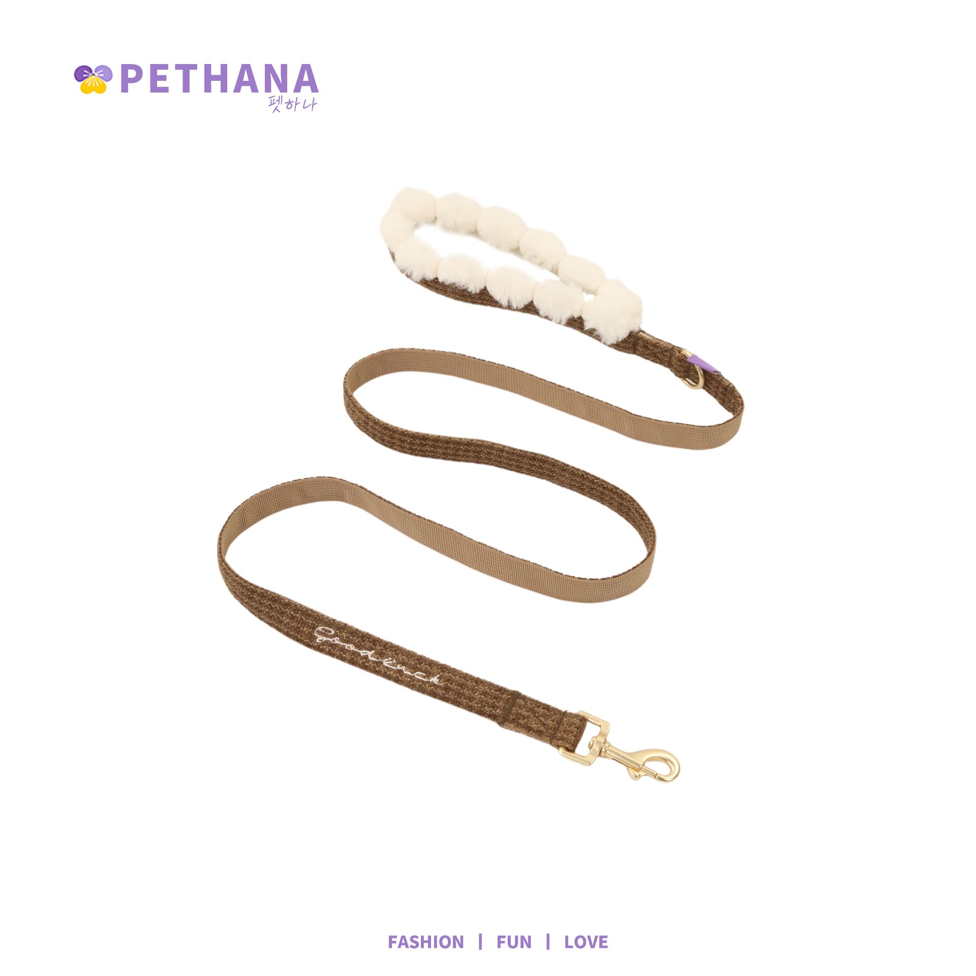 Leash Caramel Brown